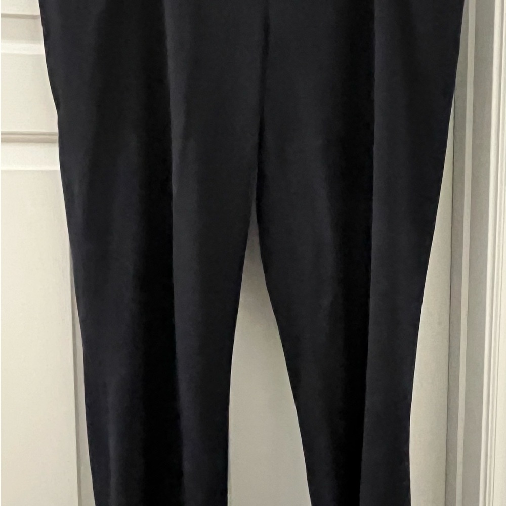 Rafaella Black Straight Leg Women's Pants